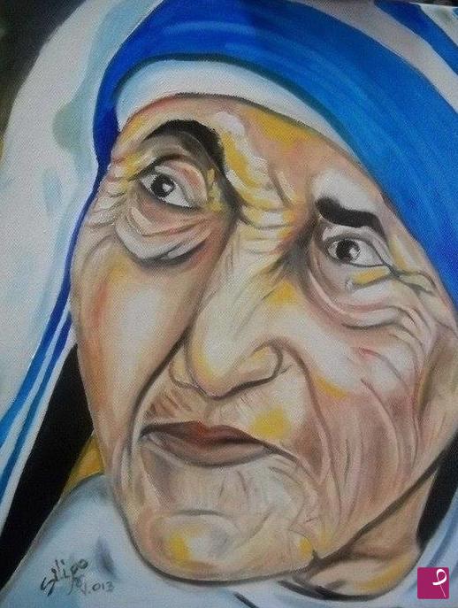 quadri in vendita online - Madre Teresa