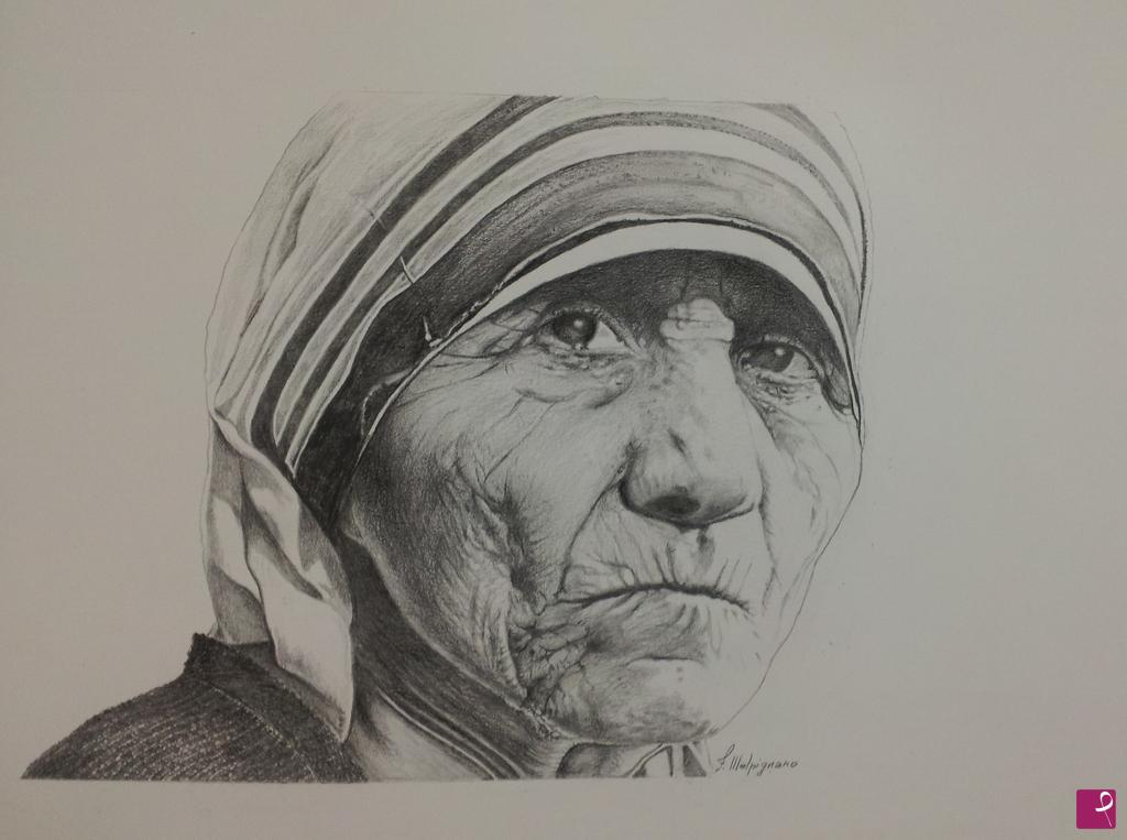 quadri in vendita online - Madre Teresa