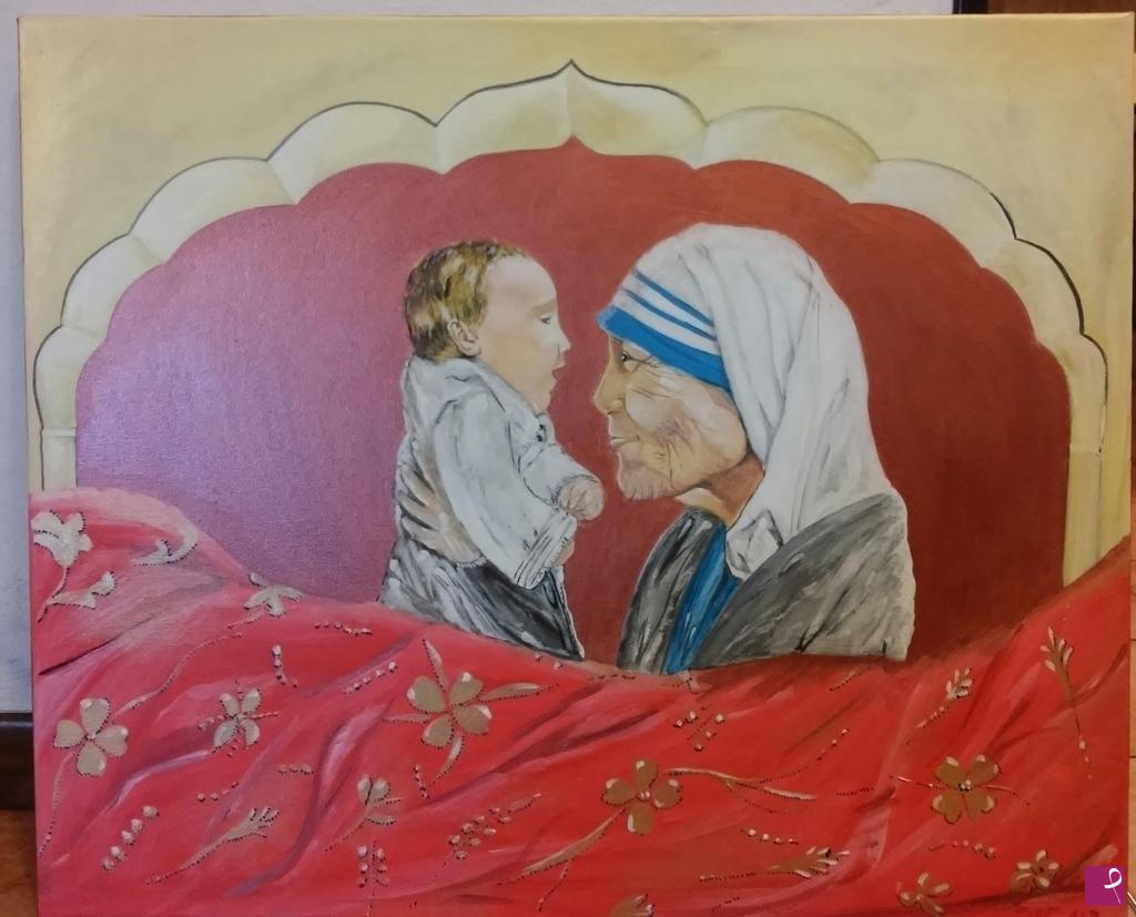 quadri in vendita online - Madre Teresa