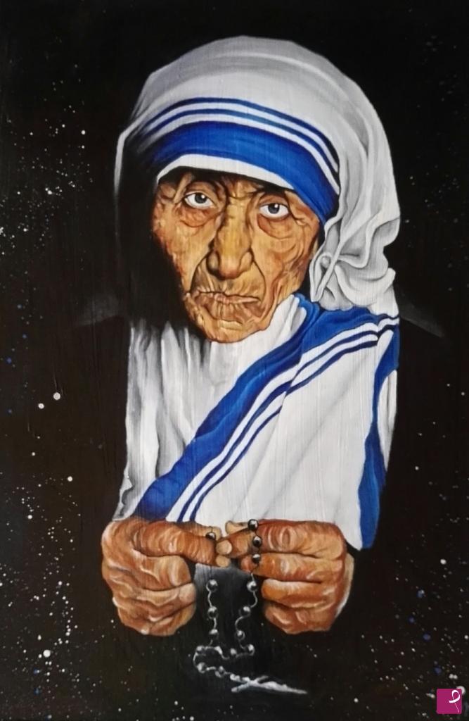 quadri in vendita online - Madre Teresa