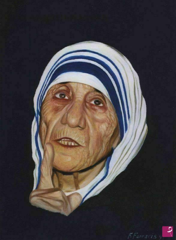 quadri in vendita online - Madre Teresa di Calcutta