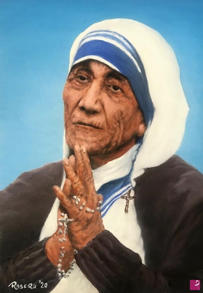 quadri in vendita online - Madre Teresa di Calcutta