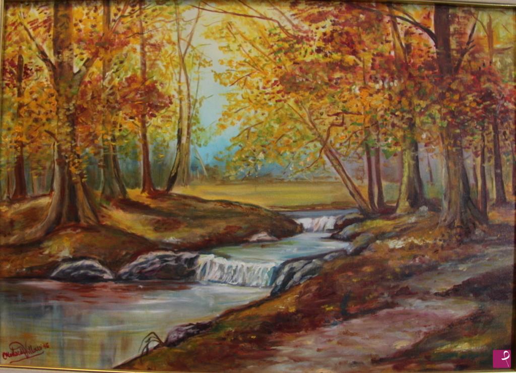 quadri in vendita online - magia d'autunno