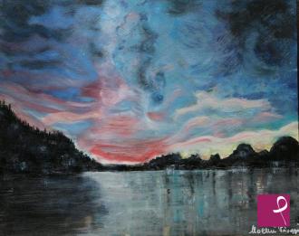 Mare con barca - vendita quadro pittura - ArtlyNow