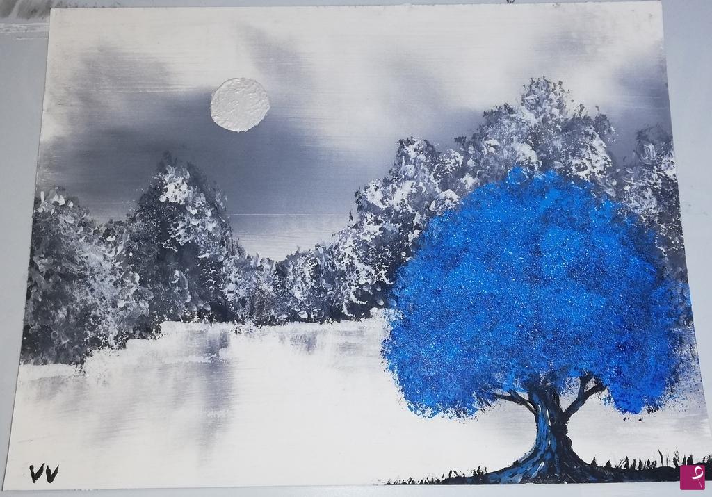 quadri in vendita online - Magic tree