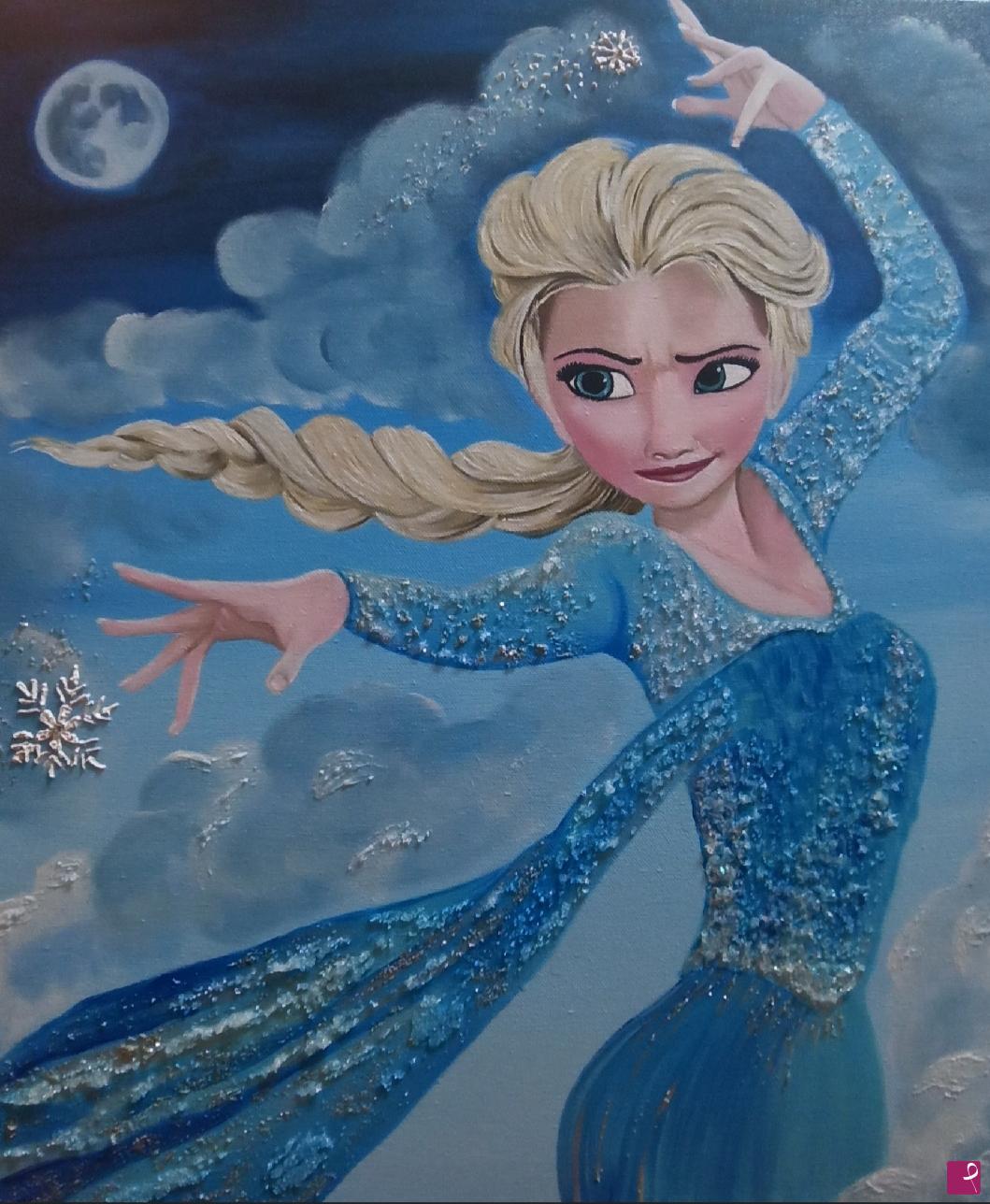 quadri in vendita online - Magica... Elsa