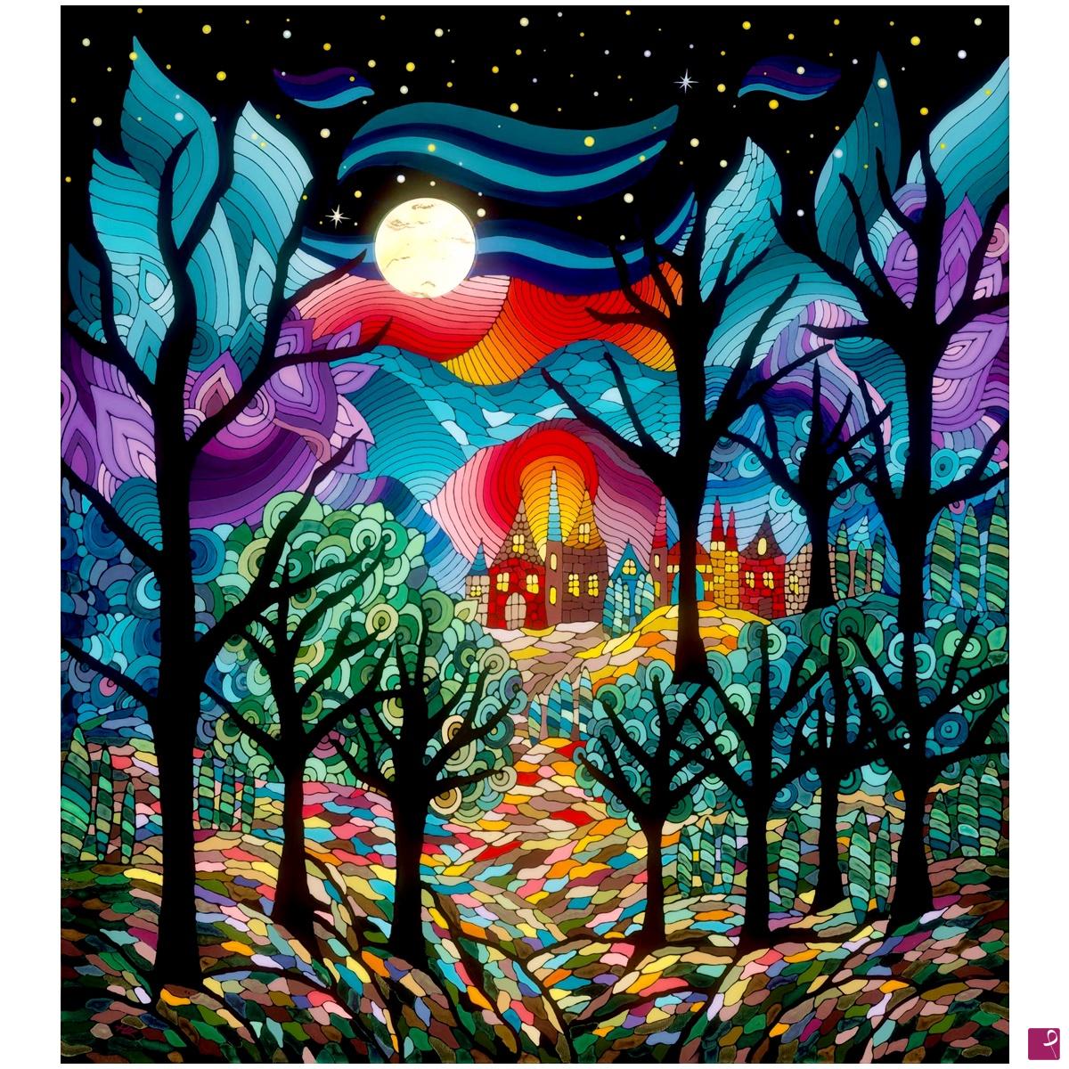 quadri in vendita online - MAGICAL FOREST