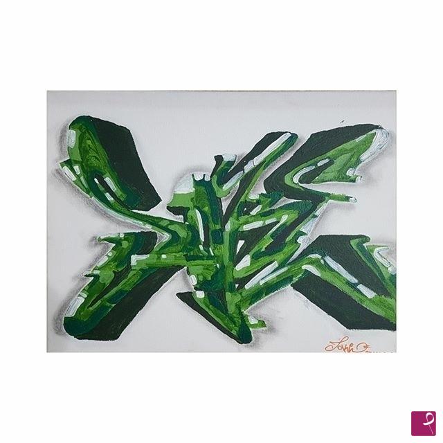 quadri in vendita online - Magico green