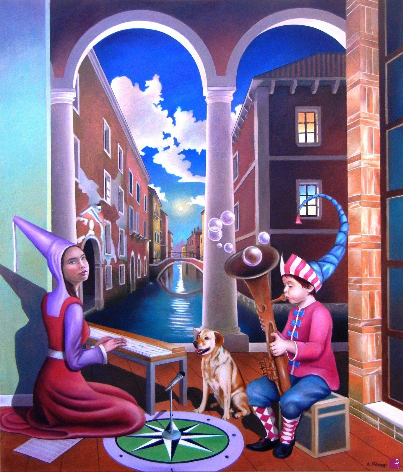 quadri in vendita online - Magico veneziano 2° versione