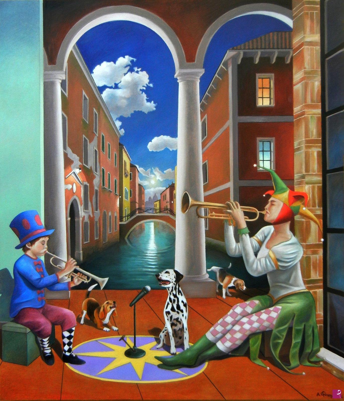 quadri in vendita online - Magico veneziano 3° versione