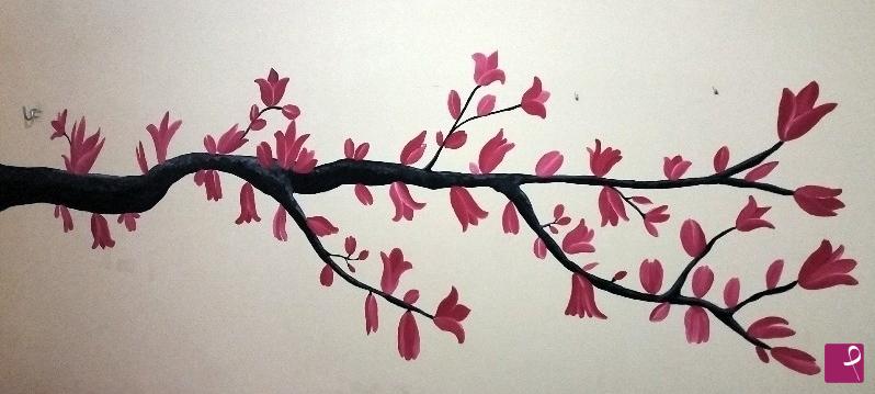 quadri in vendita online - magnolia in fiore