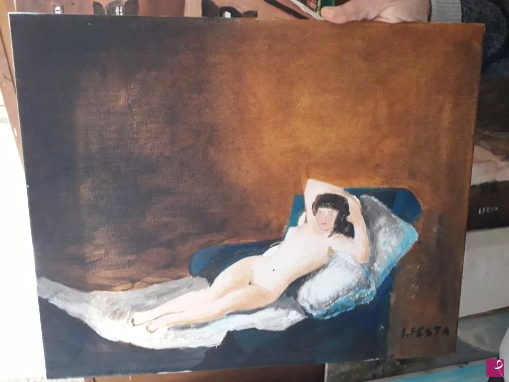 quadri in vendita online - Maja Desnuda