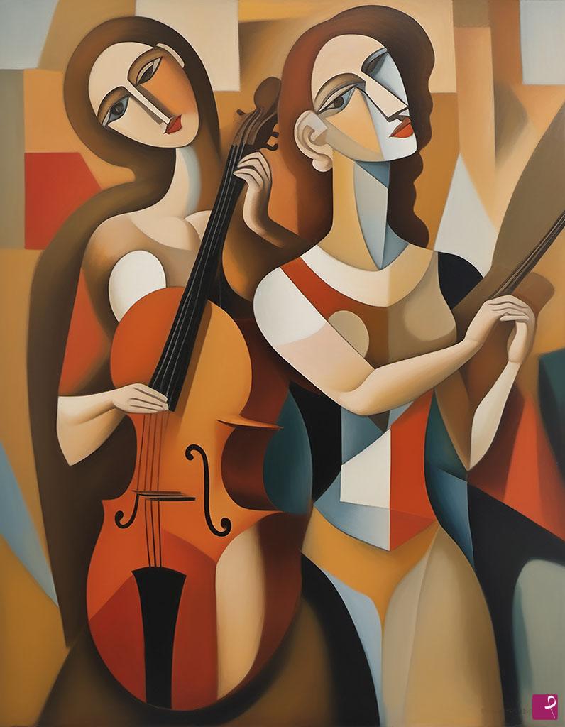 quadri in vendita online - making music - 52