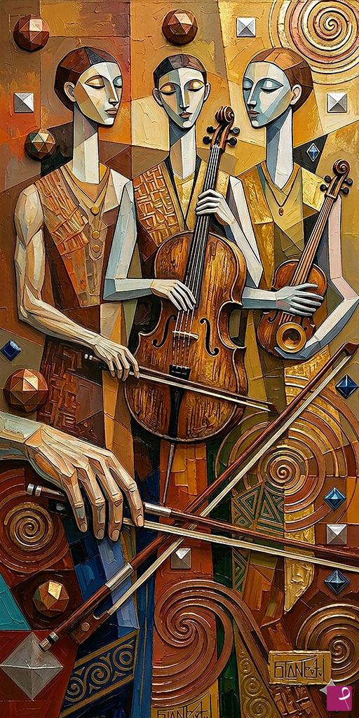 quadri in vendita online - Making music - 63
