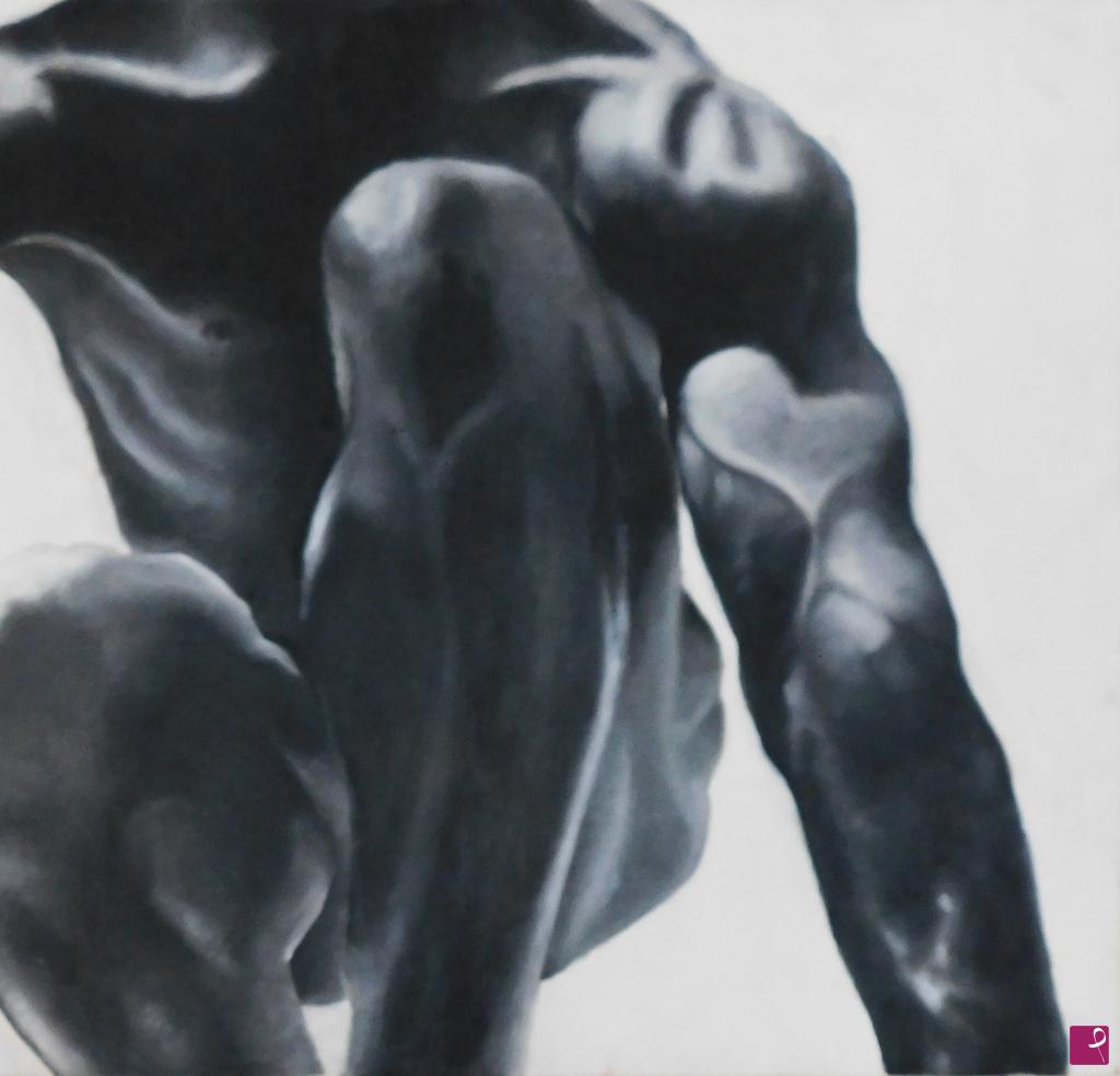 quadri in vendita online - Male nude (Nudo maschile)