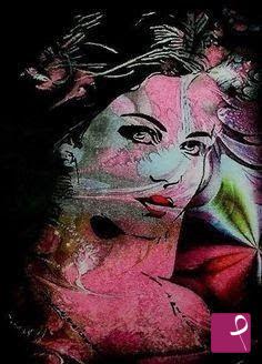 quadri in vendita online - MALINCONIA ROSA 