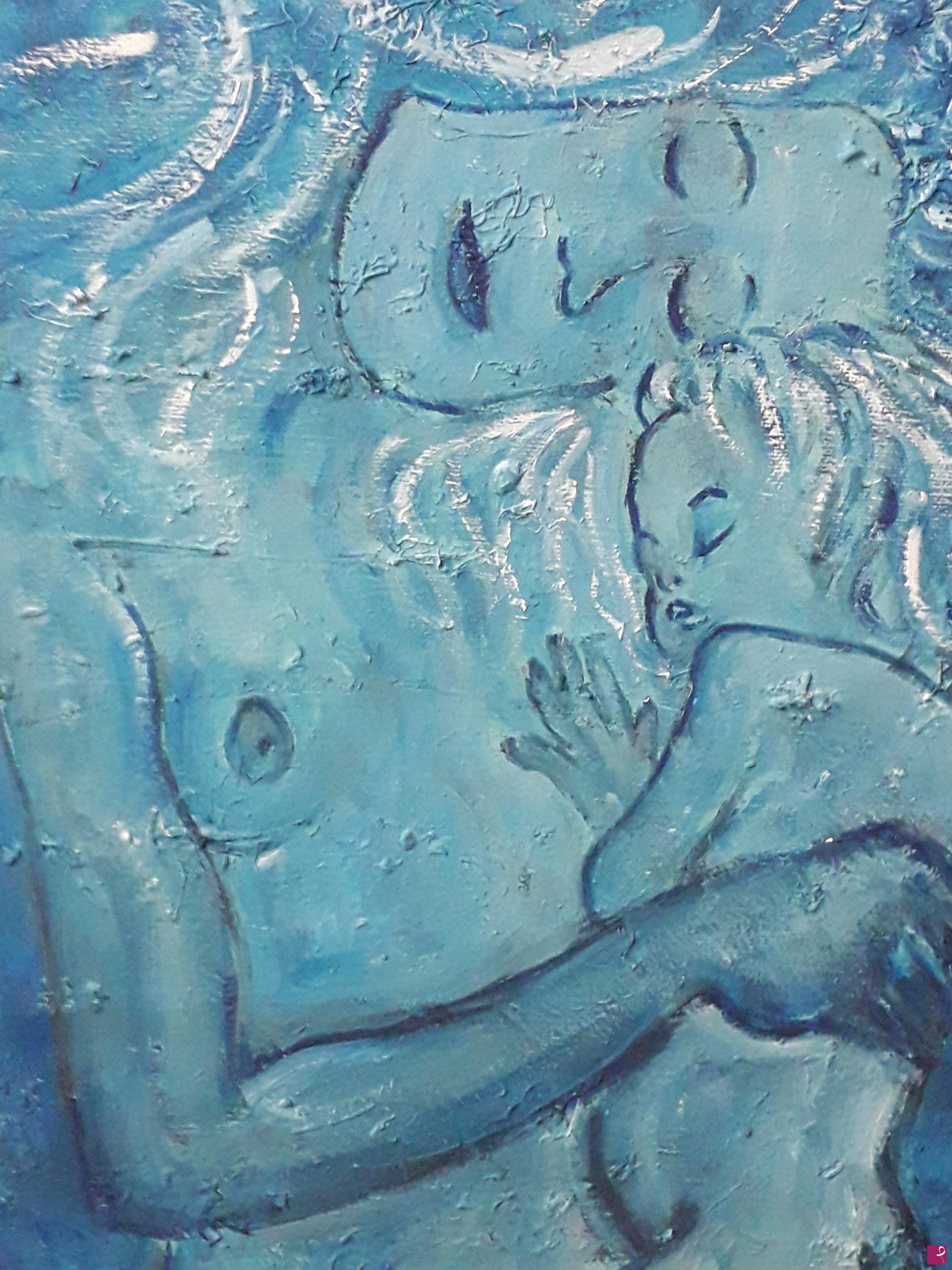 quadri in vendita online - Mamma acqua