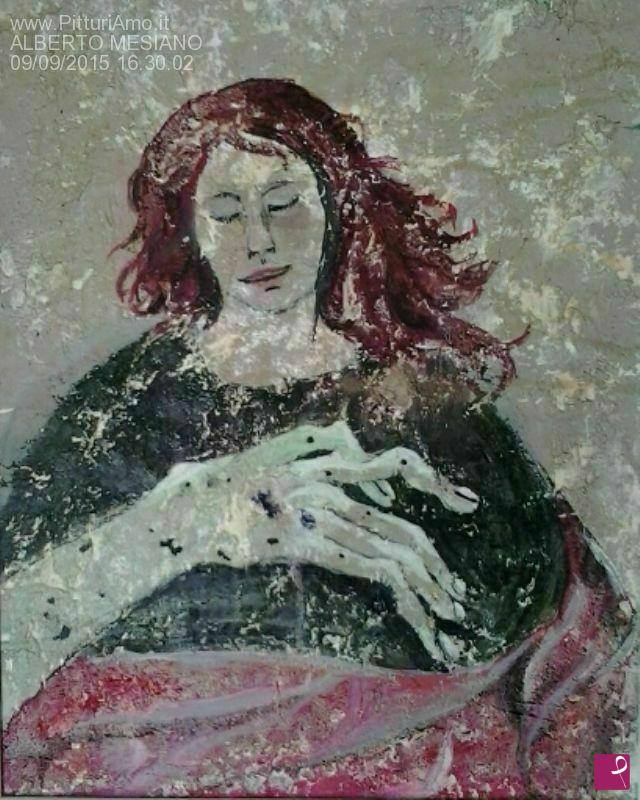 quadri in vendita online - Mamma di Monalisa