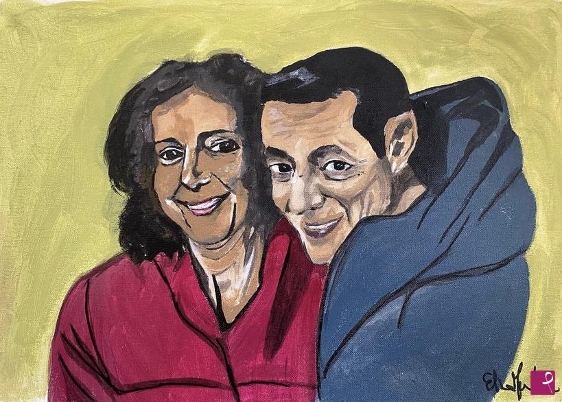 quadri in vendita online - Mamma e papà 