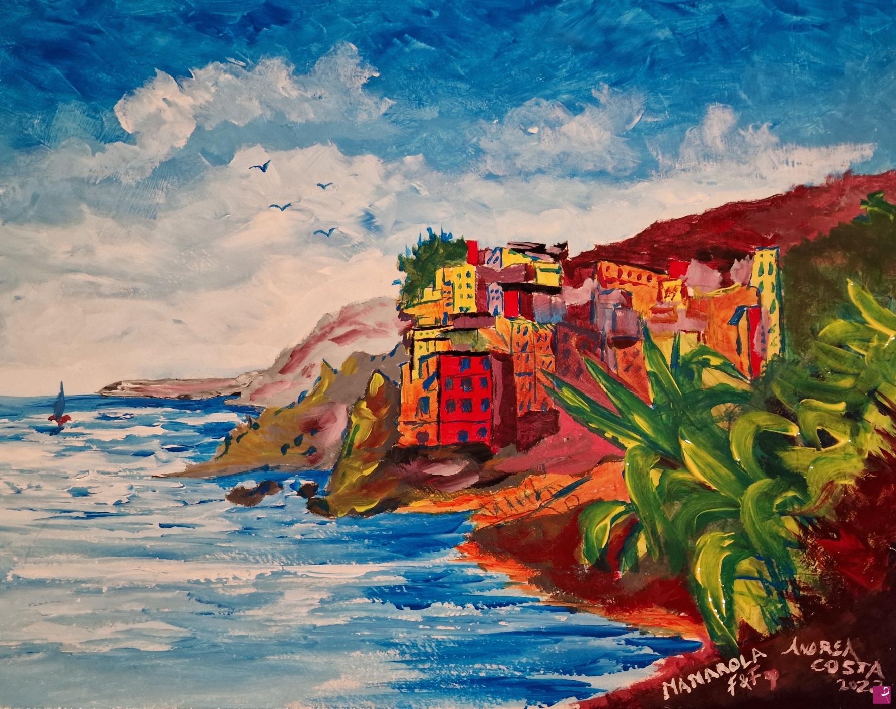 quadri in vendita online - Manarola