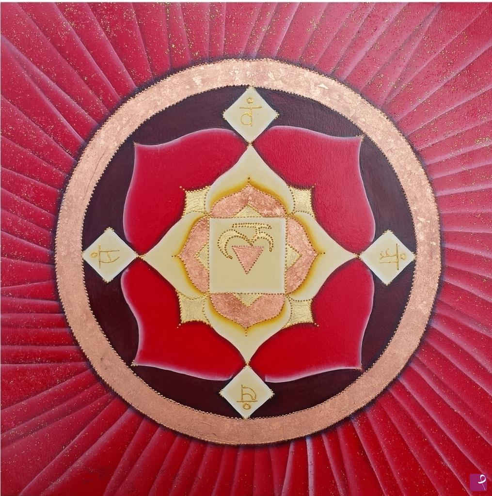 quadri in vendita online - Mandala - Chakra della radice
