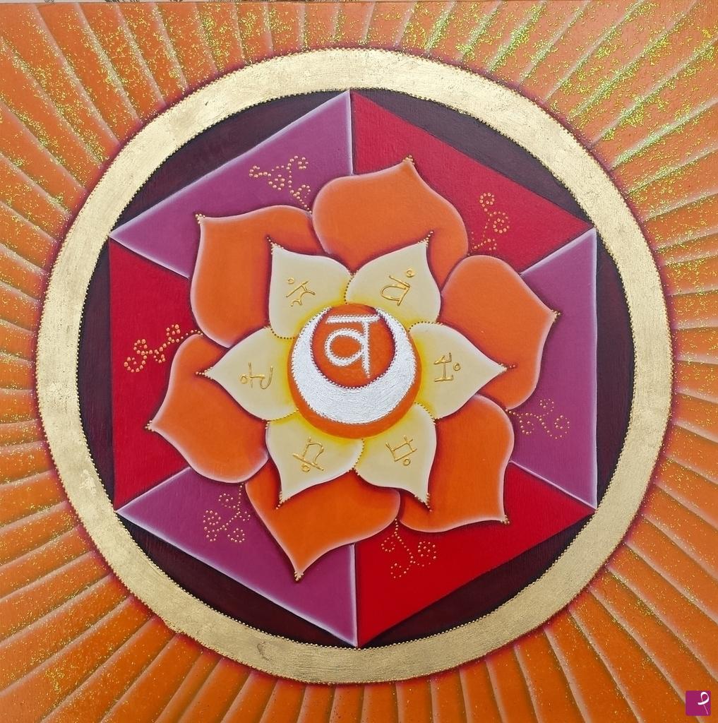 quadri in vendita online - Mandala - SVADHISTHANA
