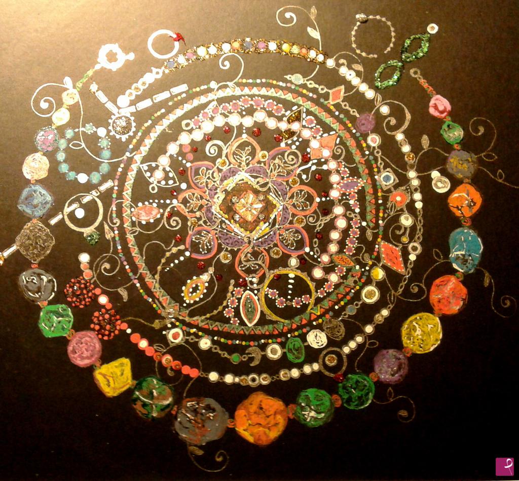 quadri in vendita online - MANDALA GIOIELLO