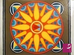 quadri in vendita online - MANDALA SOLARE SEMPLICE