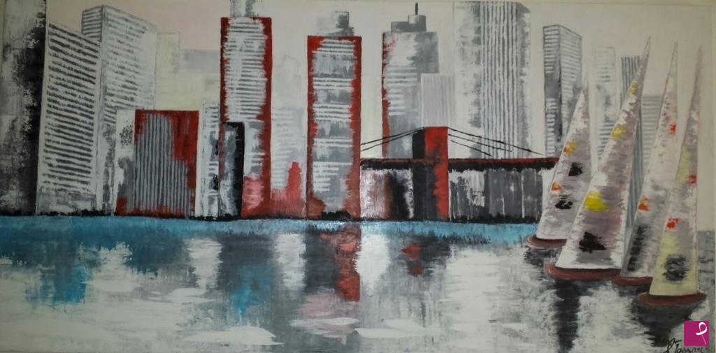quadri in vendita online - Manhattan 1