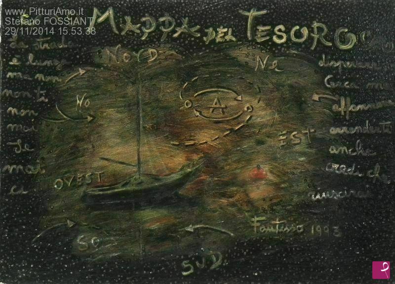 quadri in vendita online - Mappa del tesoro