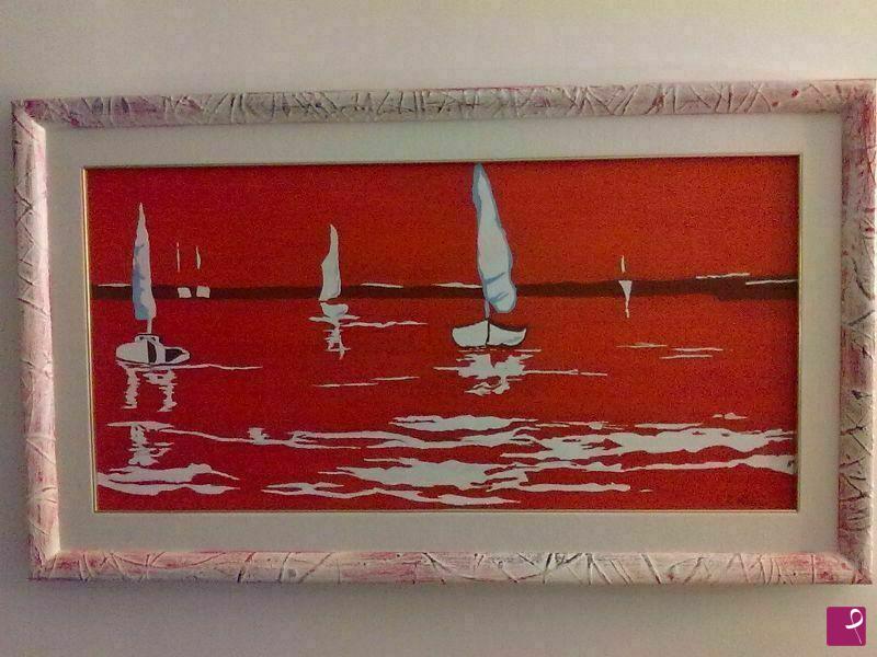 quadri in vendita online - mar rosso