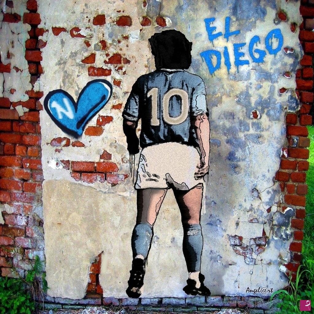 quadri in vendita online - maradona