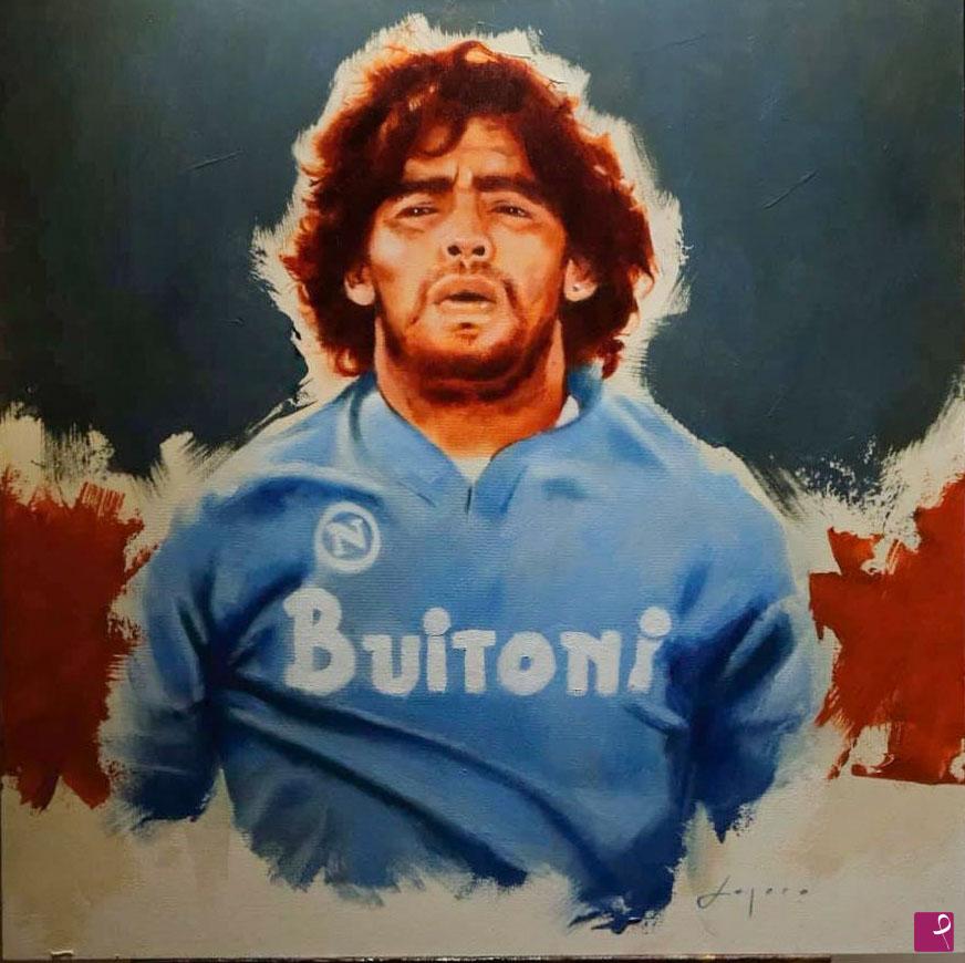 quadri in vendita online - Maradona