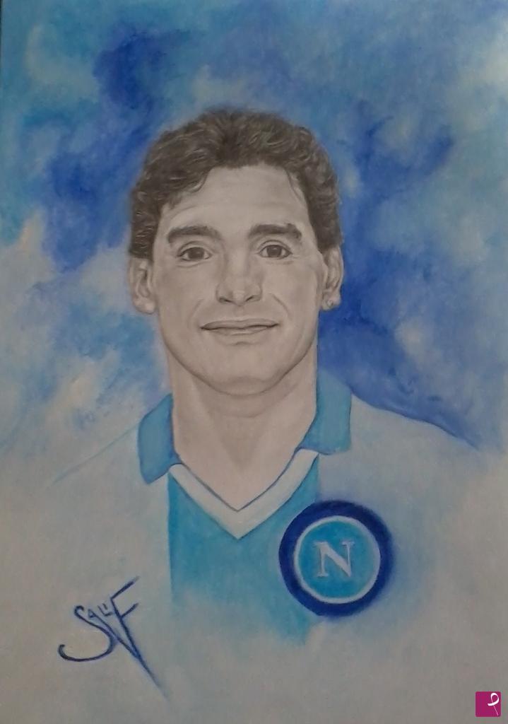 quadri in vendita online - Maradona