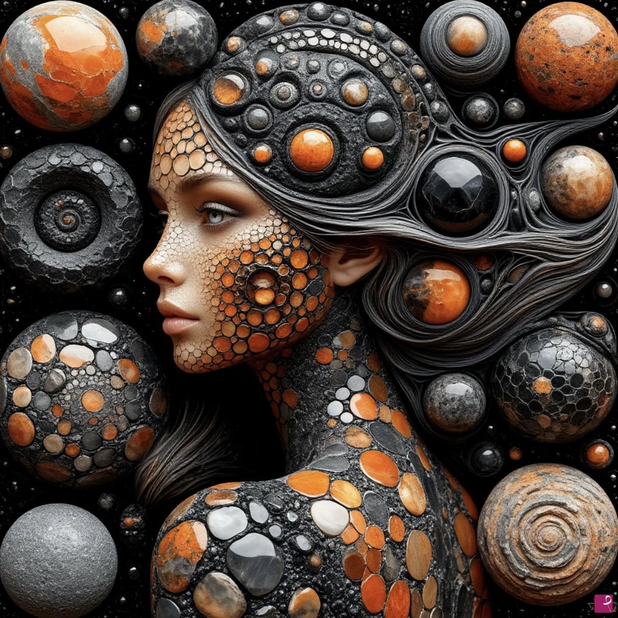 quadri in vendita online - Marble girl