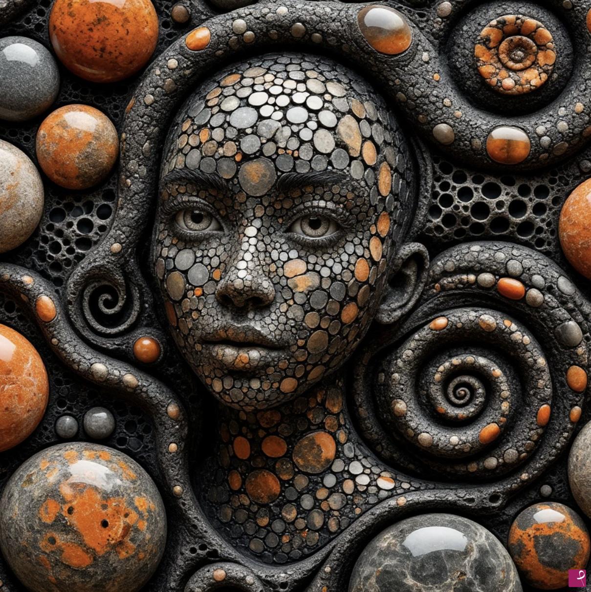 quadri in vendita online - Marble girl2