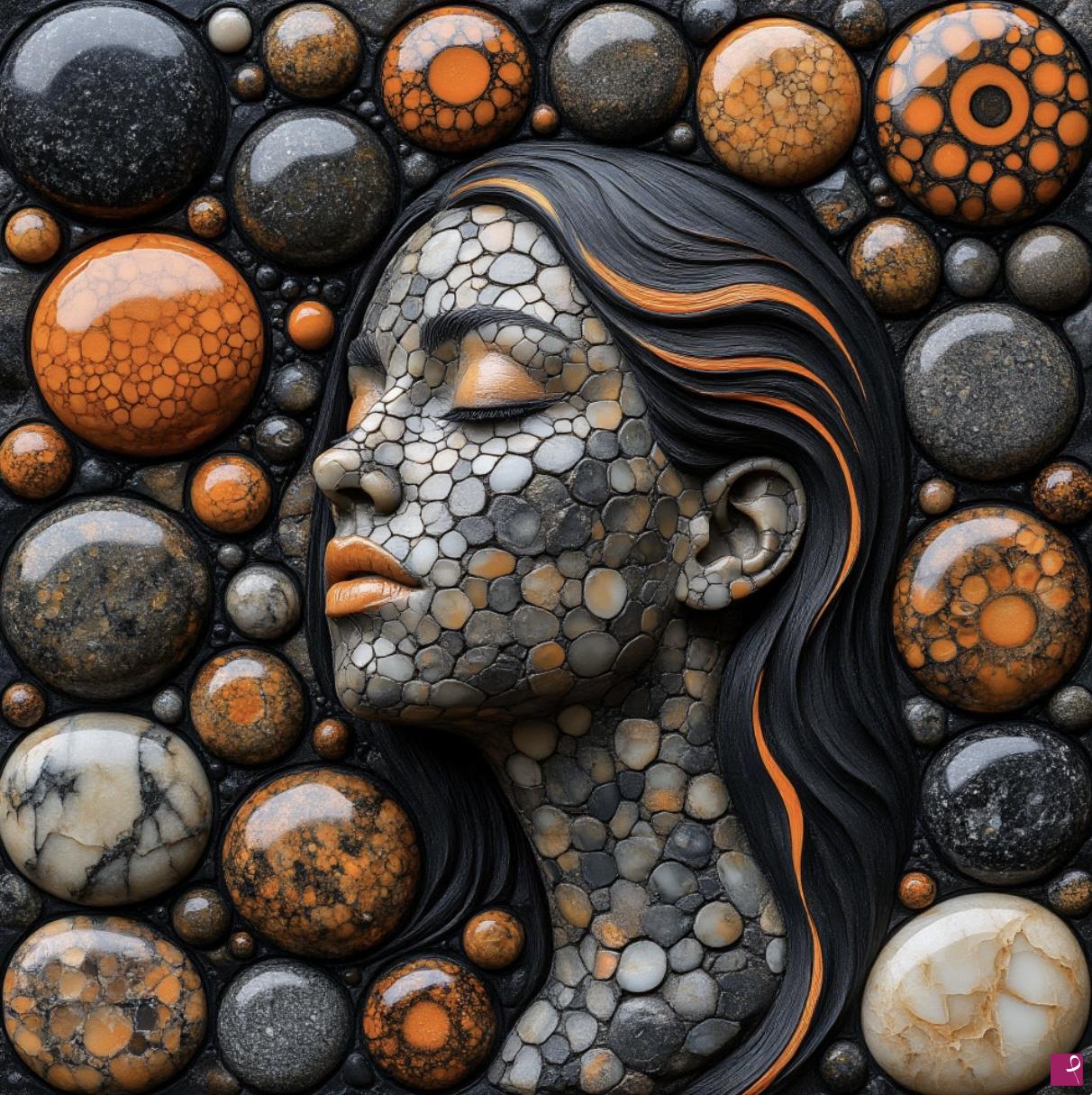 quadri in vendita online - Marble girl3