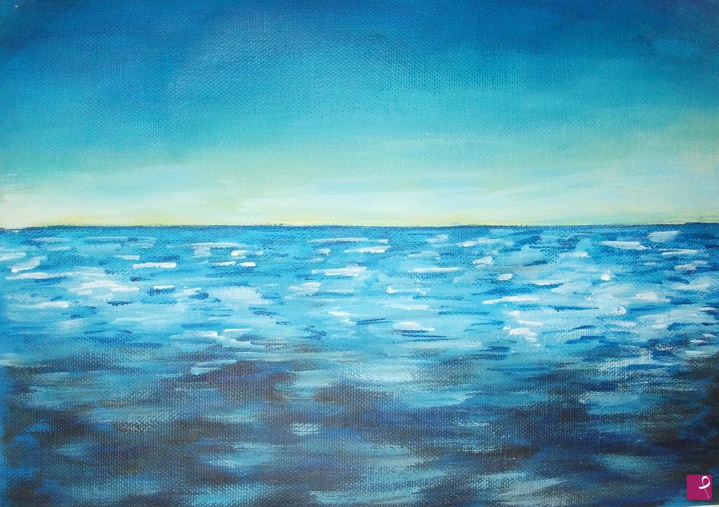 quadri in vendita online - Mare Blu
