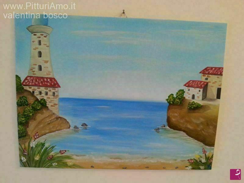 quadri in vendita online - mare d'estate