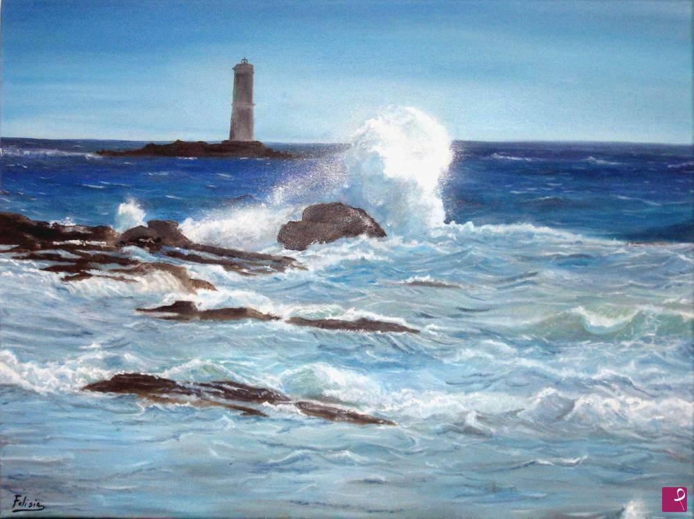 quadri in vendita online - Mare d'Inverno