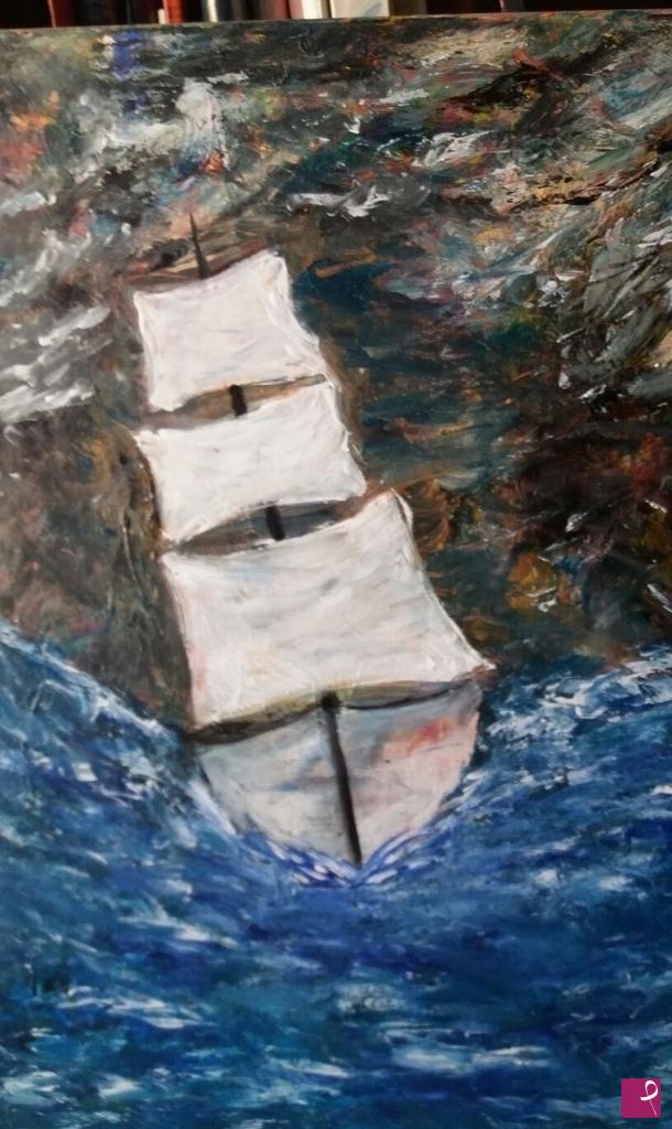 quadri in vendita online - Mare in tempesta