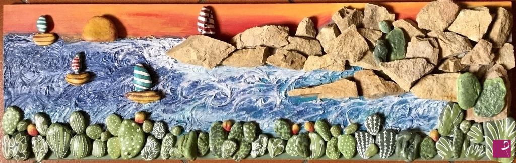 quadri in vendita online - Mare in tempesta