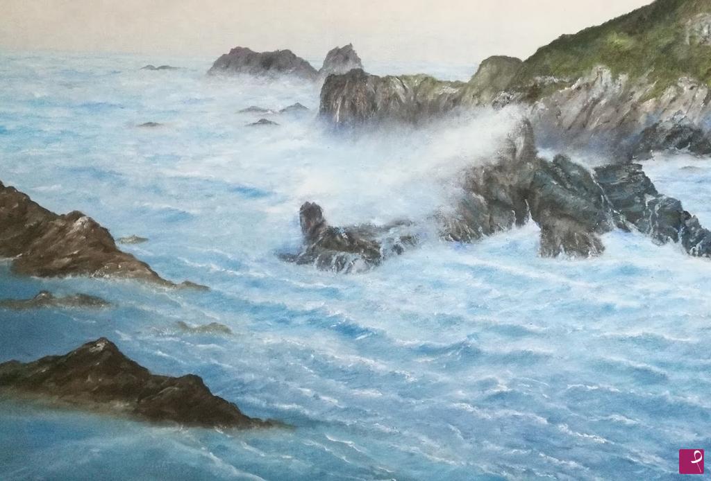 quadri in vendita online - mare in tempesta