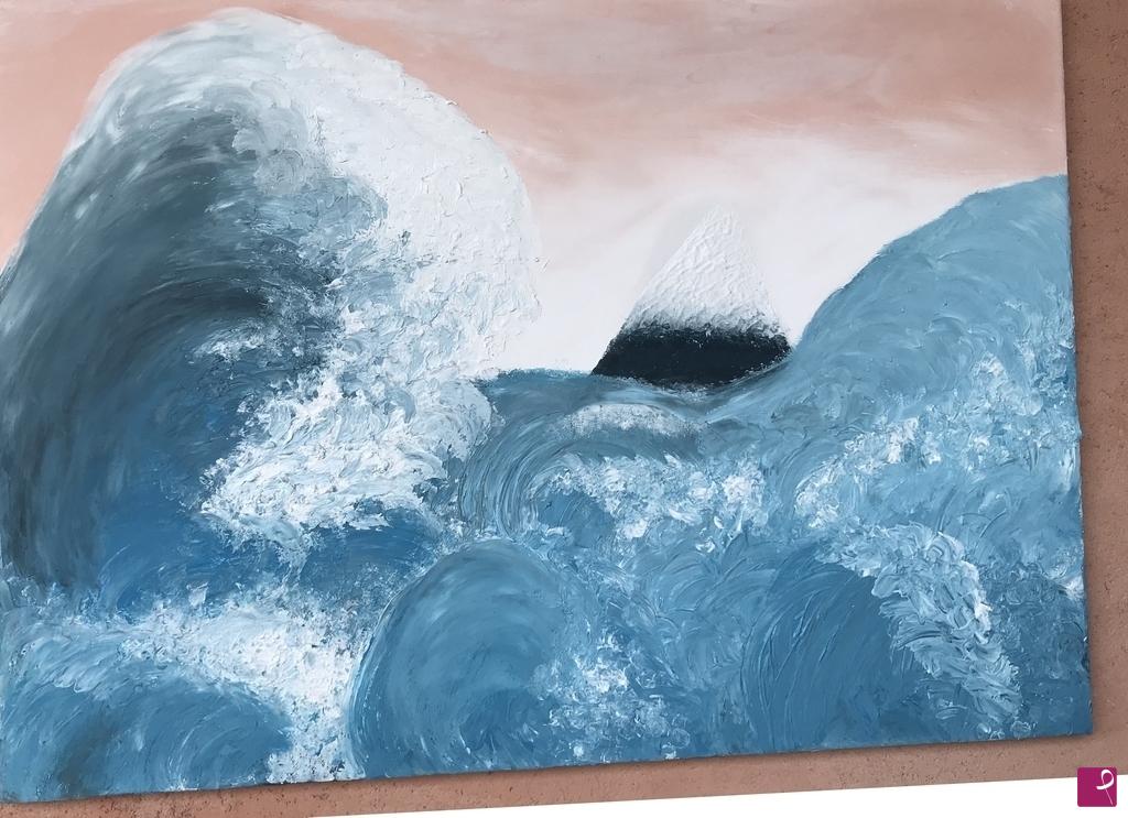 quadri in vendita online - Mare in tempesta
