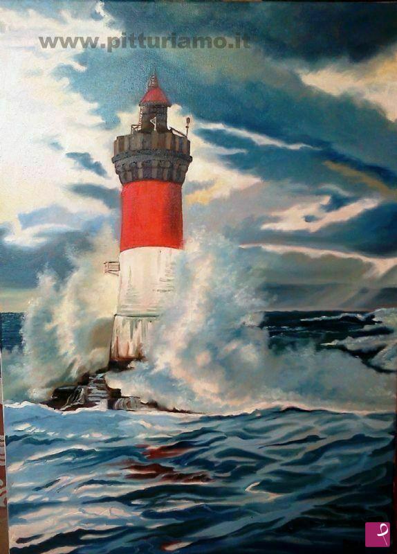 quadri in vendita online - Mare in Tempesta