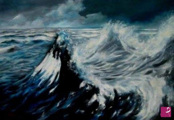 quadri in vendita online - “Mare in Tempesta “