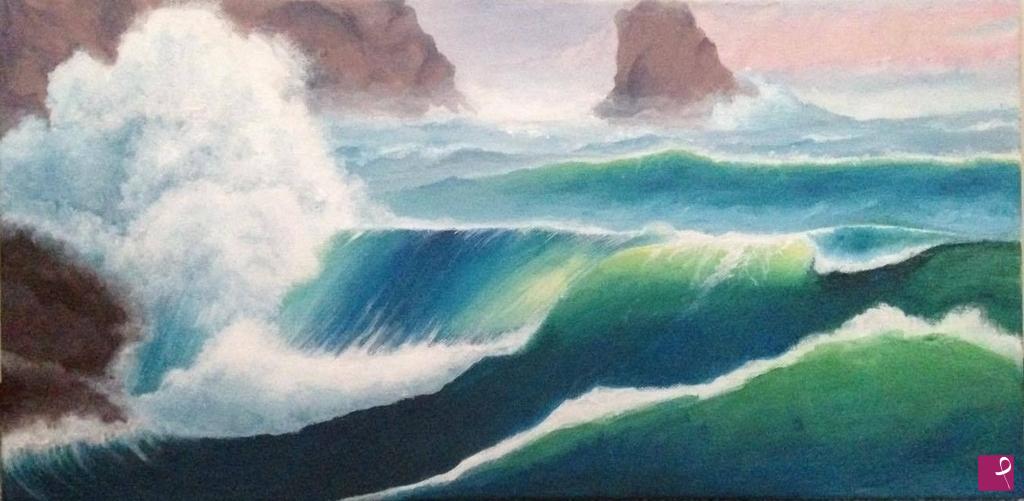 quadri in vendita online - Mare in tempesta