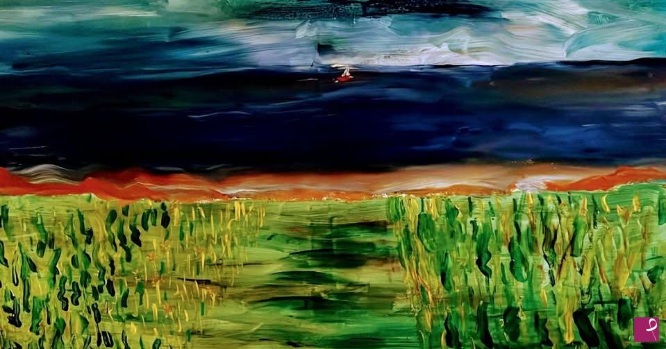 quadri in vendita online - mare interiore -esposto a NEW YORK in fiera internazionale,inserito su catalogo inviato a 200 gallerie.gallerie