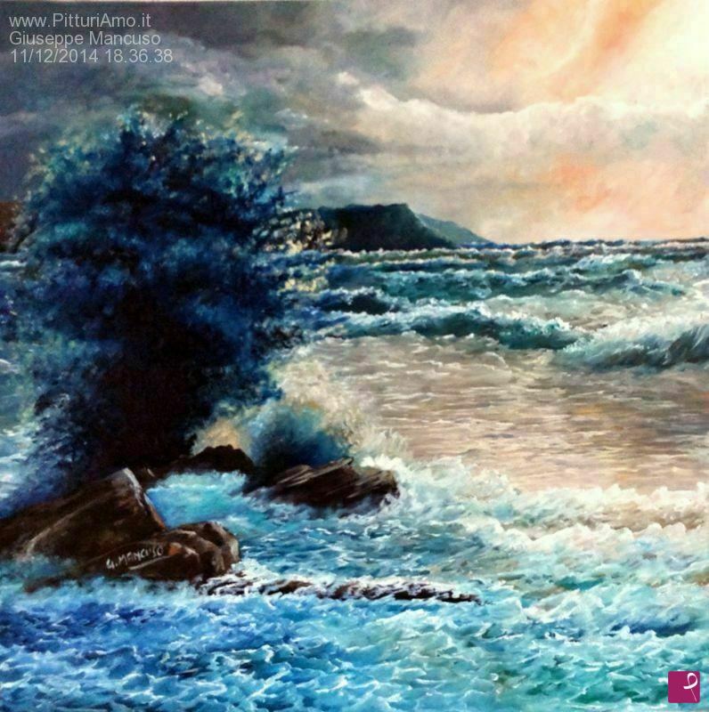 quadri in vendita online - Mare mosso