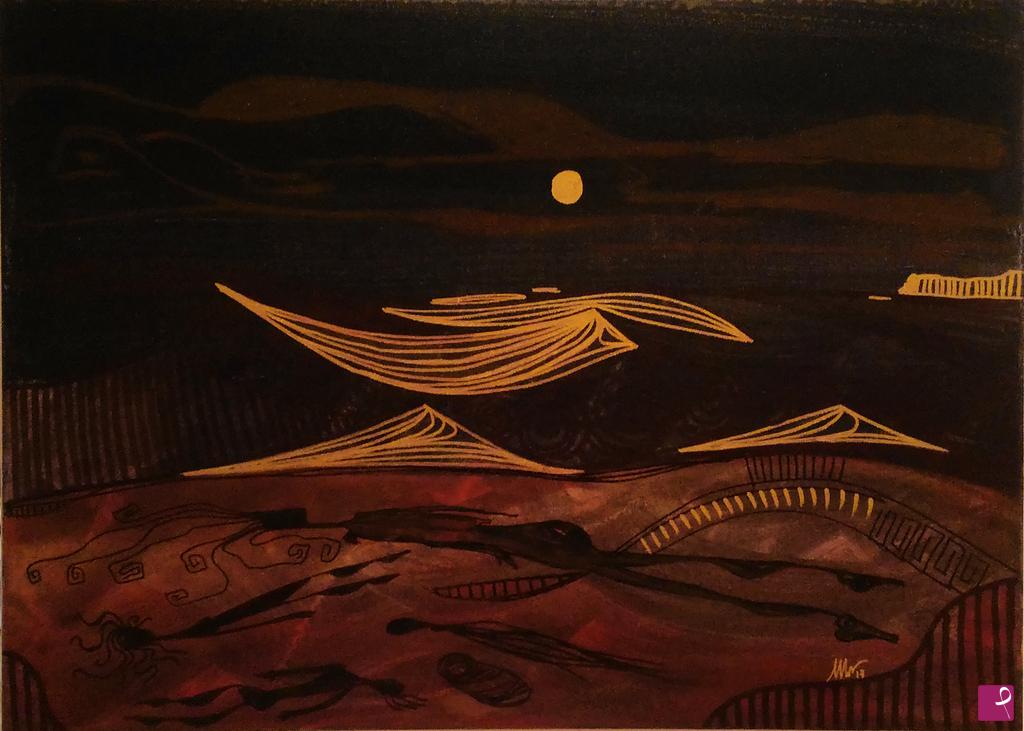 quadri in vendita online - "MARE NOSTRUM BY NIGHT" 